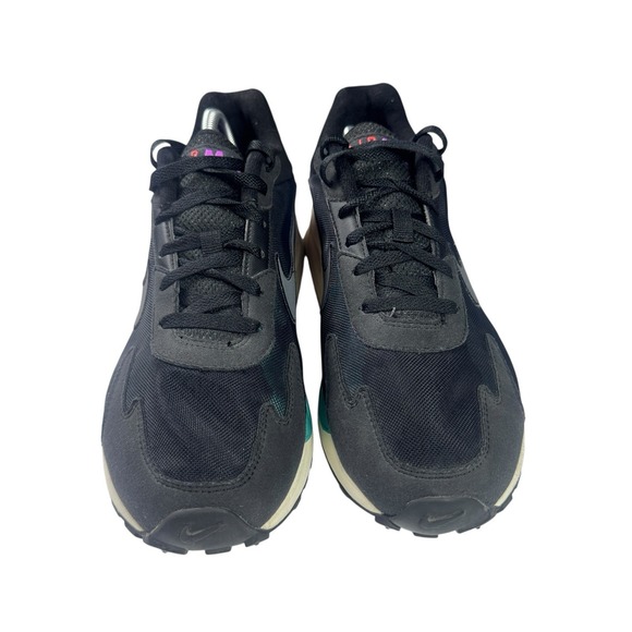 Nike Air Max Solo Men's 10.5 DX3666-001 Sneakers Shoes VNDS Pulse Black Jade Red - Picture 2 of 8